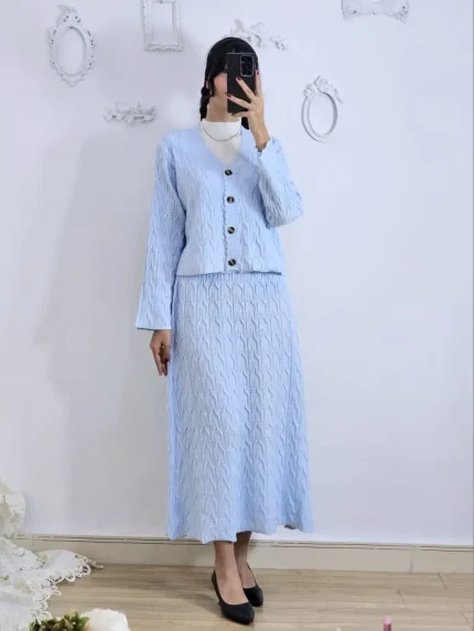 ست دوتیکه کت و دامن